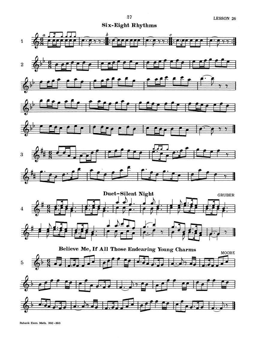 Rubank Elementary Method - Oboe