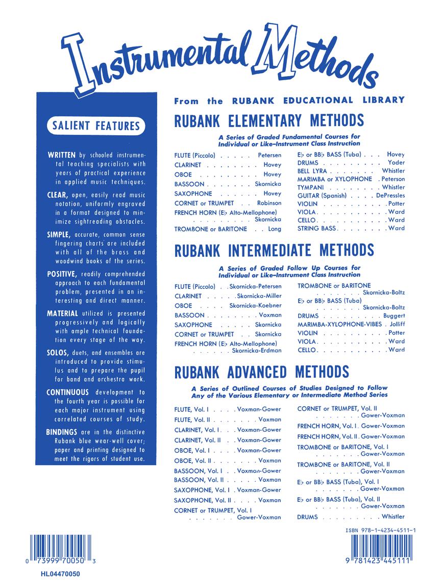 Rubank Elementary Method - Oboe