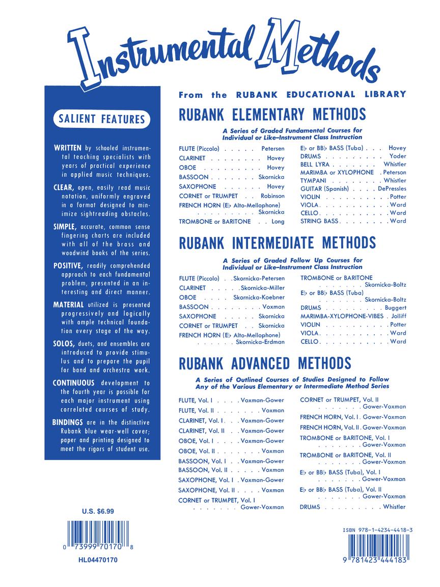 Rubank Intermediate Method - Clarinet