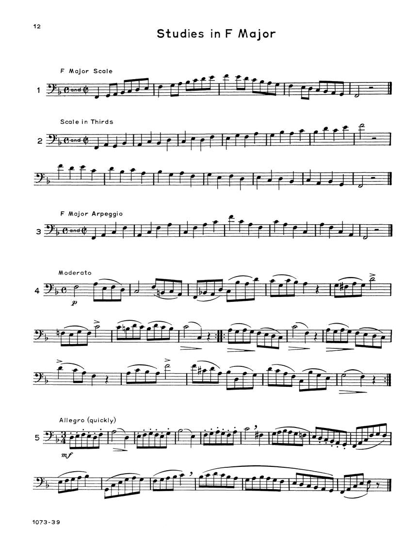 Rubank Intermediate Method - Bassoon