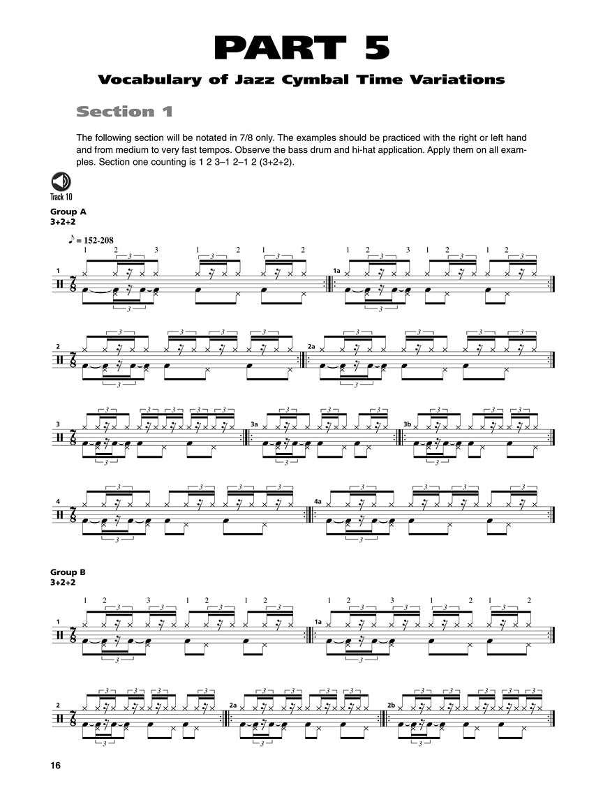 Odd Times - Patterns for Rock, Jazz, and Latin at the Drumset