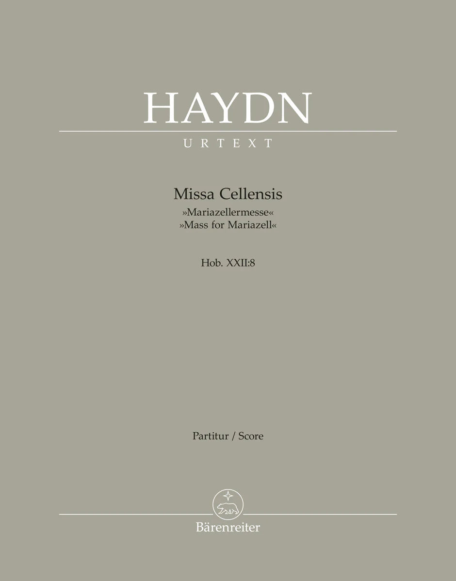 Haydn: Missa Cellensis, Hob. XXII:8 (Full Score)
