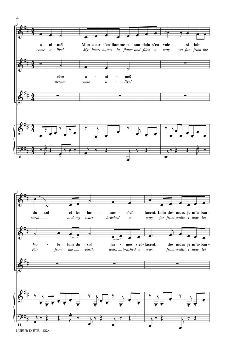 Lueur d'ete (Summer's Warm Light) From The Chorus (les Choristes)