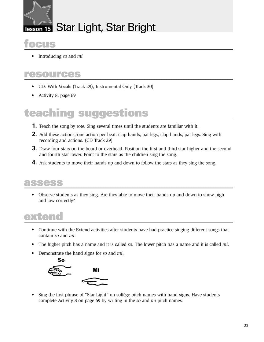 Kodaly in the Classroom - Primary (Set I)