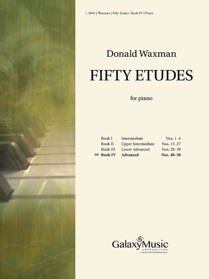 Waxman Fifty Etudes Book 4