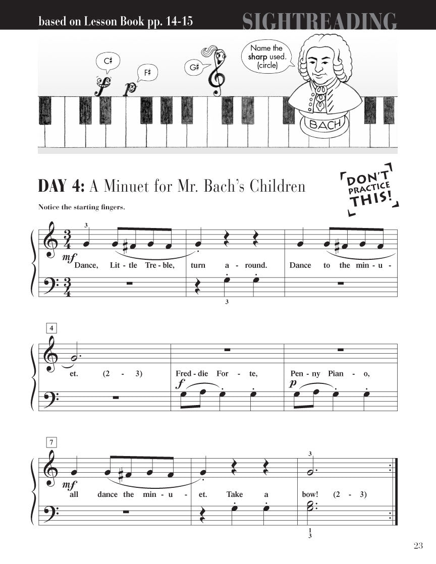 Faber Piano Adventures - Sightreading Book Level 2A