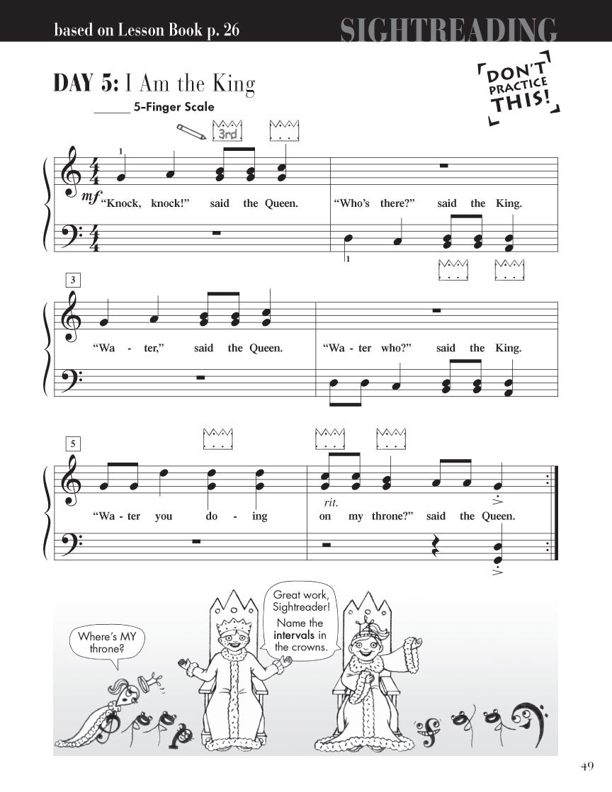 Faber Piano Adventures - Sightreading Book Level 2A