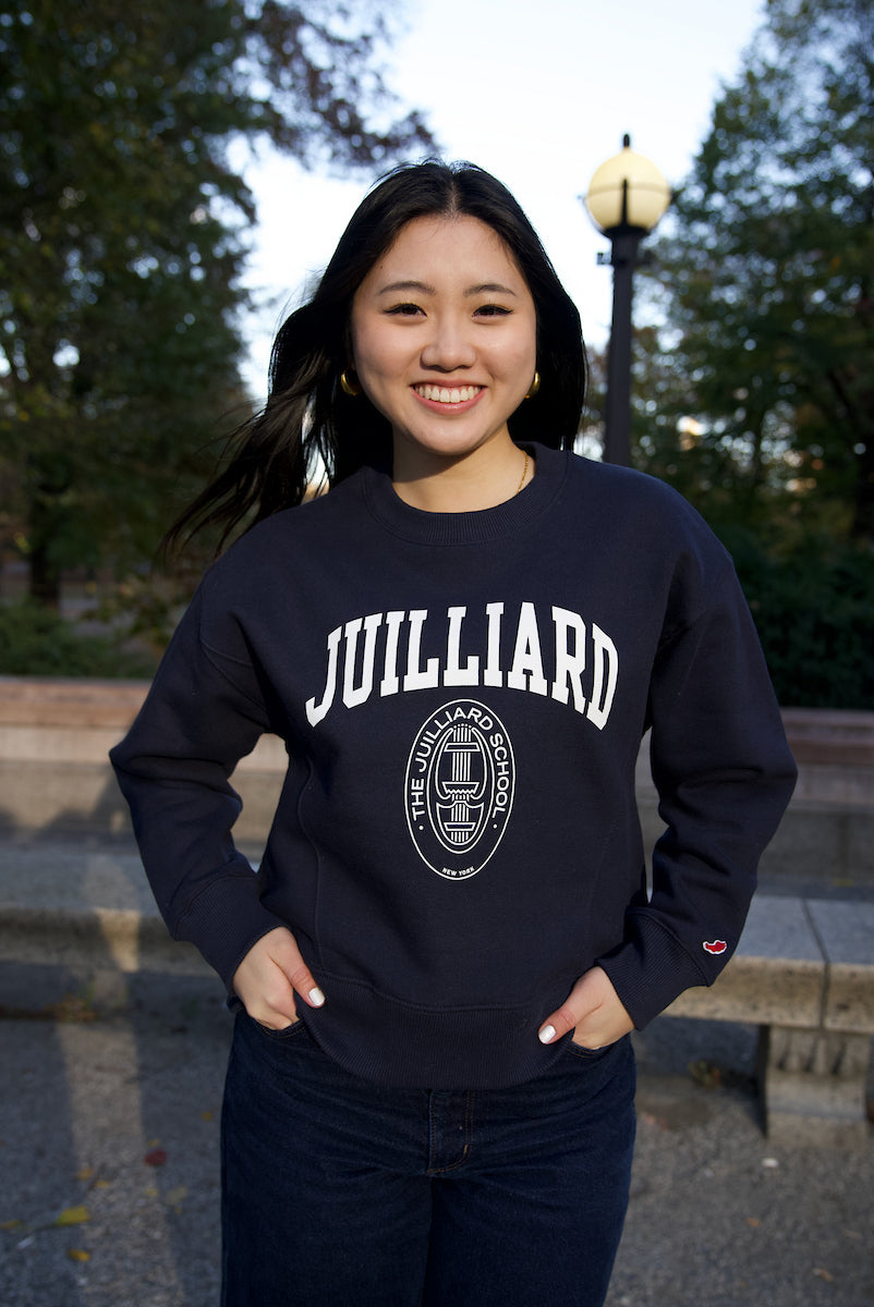 Sweatshirt: Boxy Crew (short-waisted)