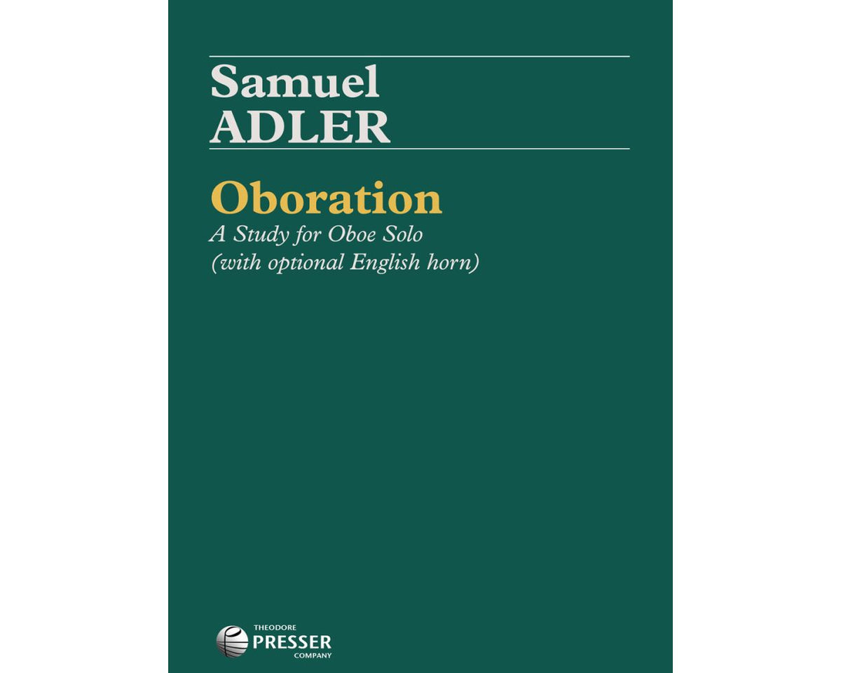 Adler Oboration Study for Oboe