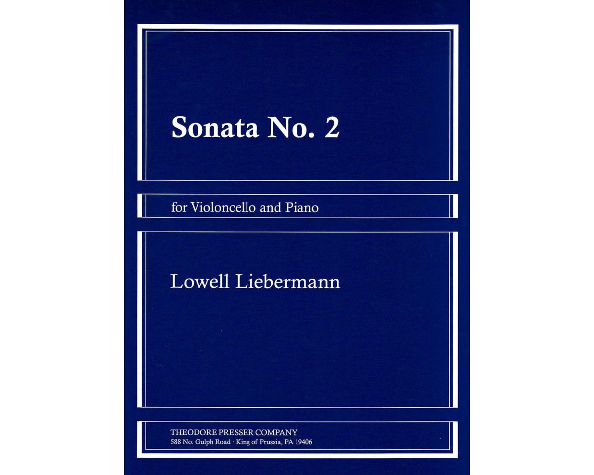 Liebermann Cello Sonata No. 2