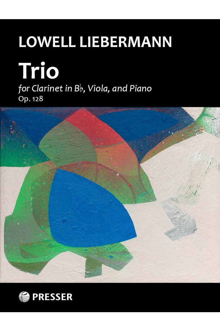 Liebermann Trio for Clarinet, Viola, Piano