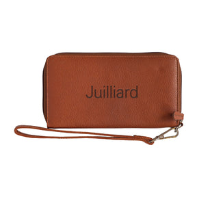 Wallet: Juilliard branded wristlet wallet