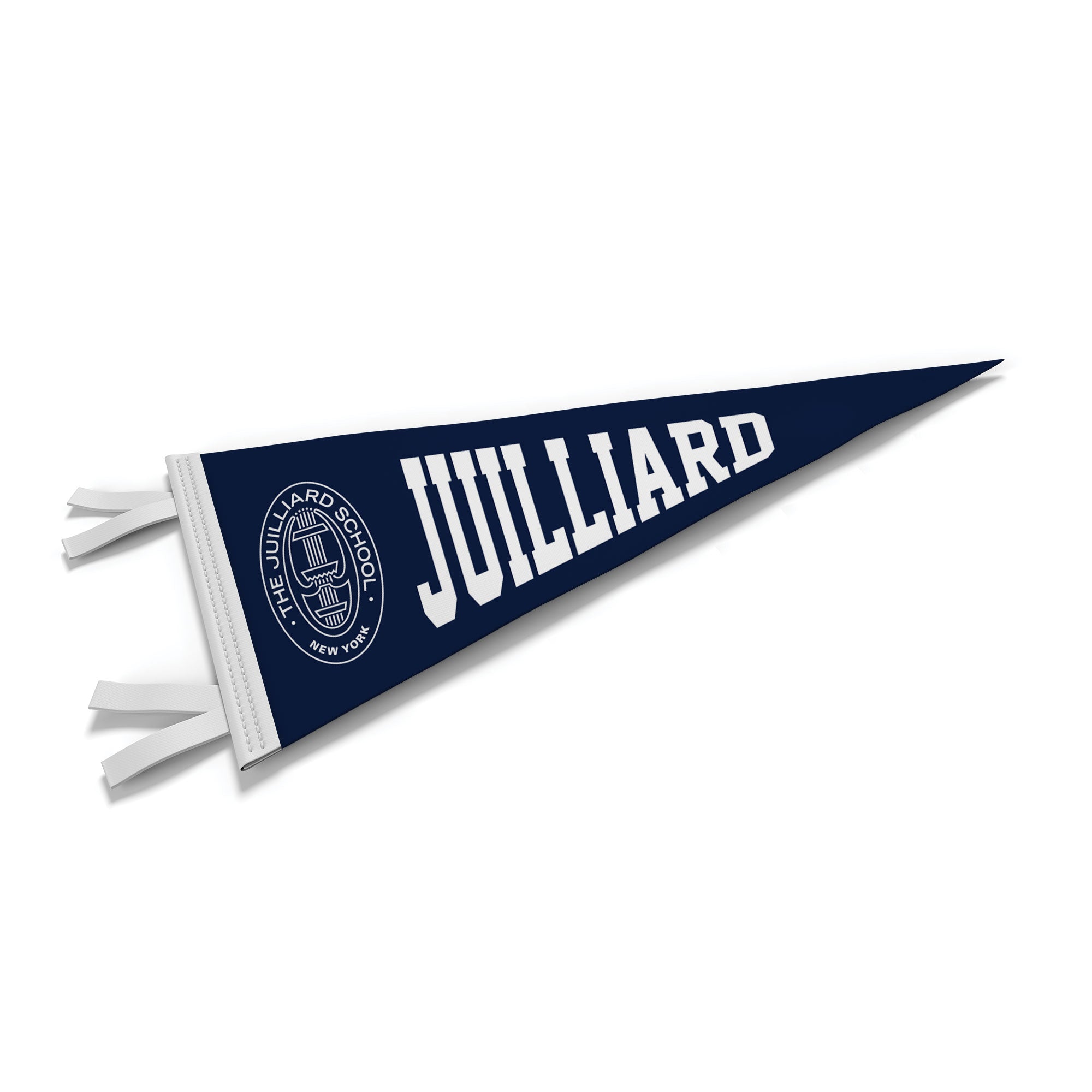 Pennant: Appliqued Juilliard School Est 1905 (15" x 6")