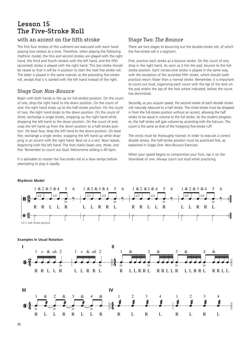 Rich, Buddy - Modern Interpretation of Snare Drum Rudiments