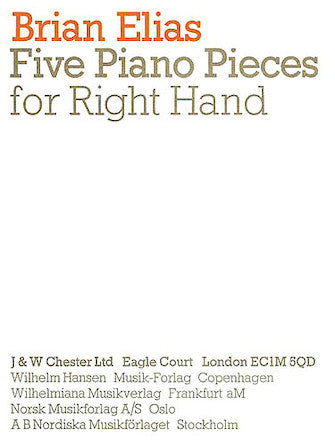 Elias: Five Piano Pieces for Right Hand