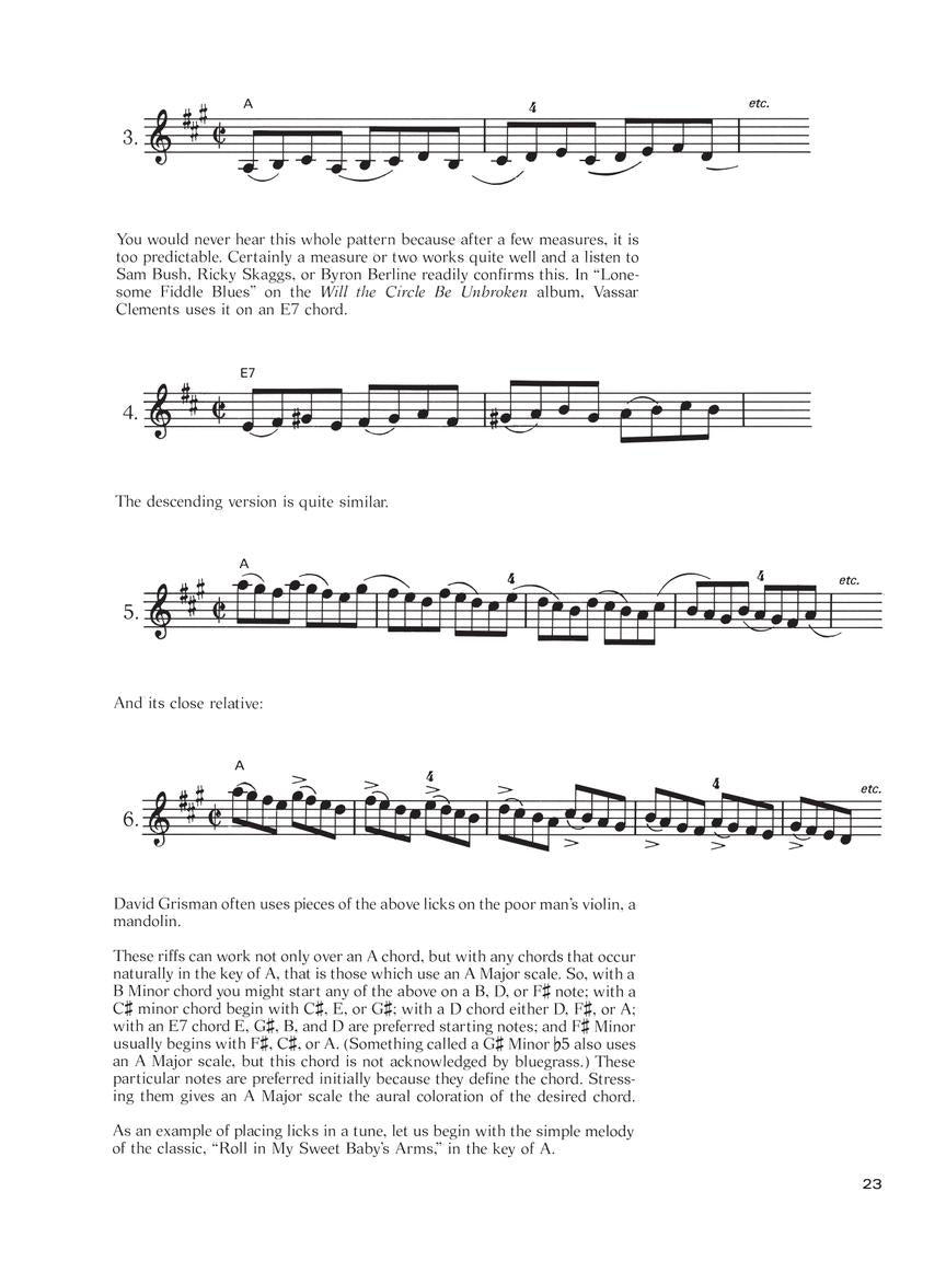 Hot Licks for Bluegrass Fiddle