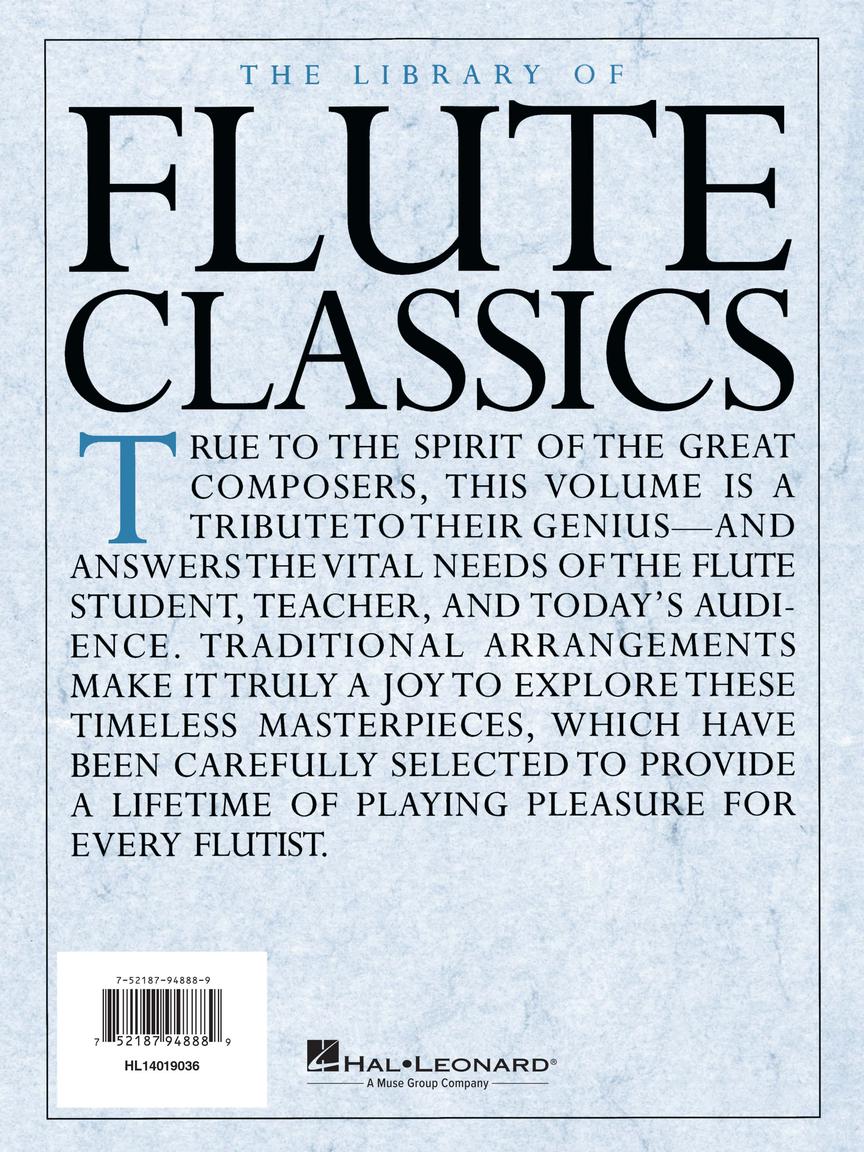 Library of Flute Classics