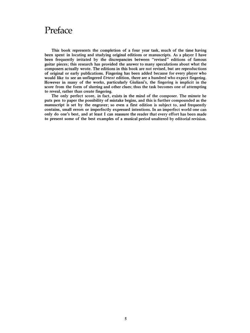 Classical Guitar, The