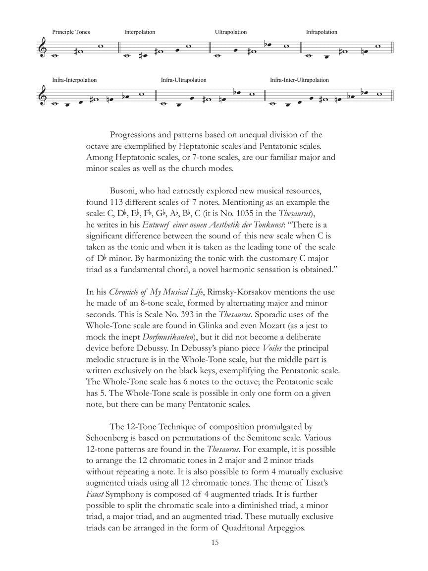 Thesaurus of Scales and Melodic Patterns for Guitar