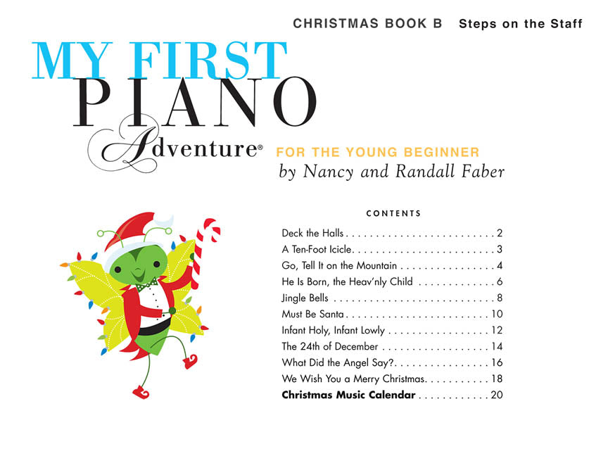 Faber My First Piano Adventure® Christmas Book B
