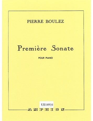 Boulez Sonata No. 1 for Piano