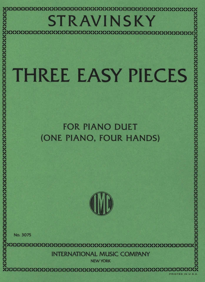 Stravinsky: Three Easy Pieces