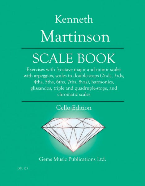 Martinson Scale Book Cello Edition