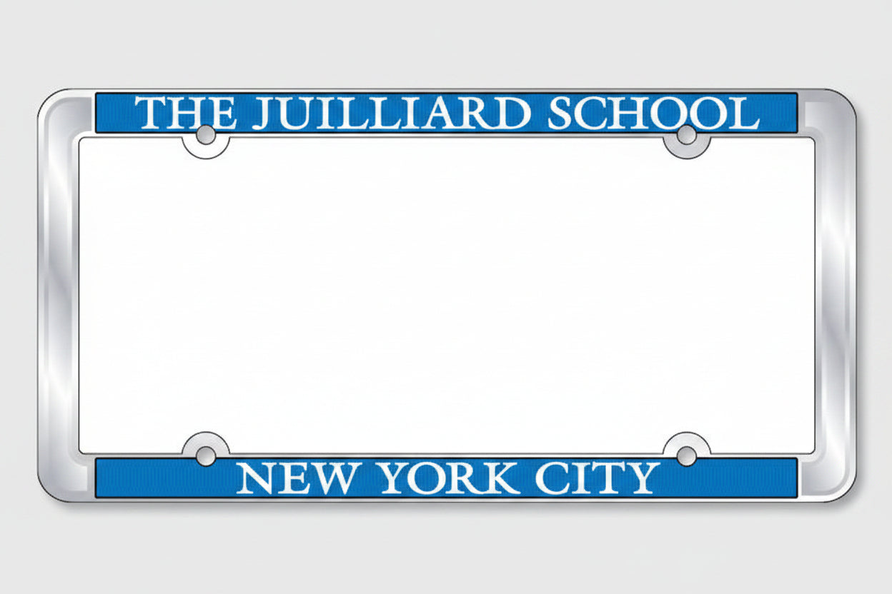 License Plate Frame: Juilliard