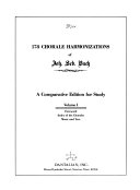 178  Chorale Harmonizations of J.S. Bach