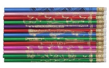 Pencil: Assorted Music Pencils