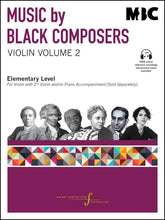 Music by Black Composers: Violin Volume 2