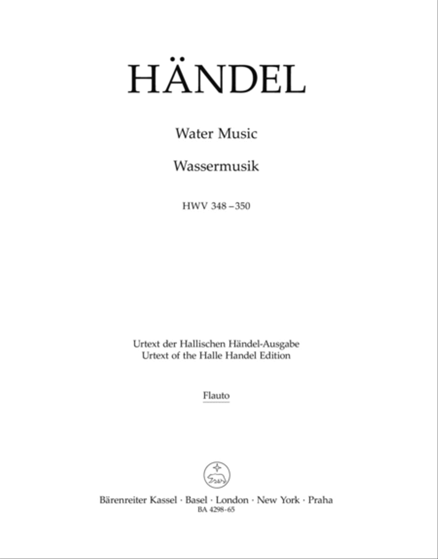 Handel: Water Music HWV 348-350 Wind Set