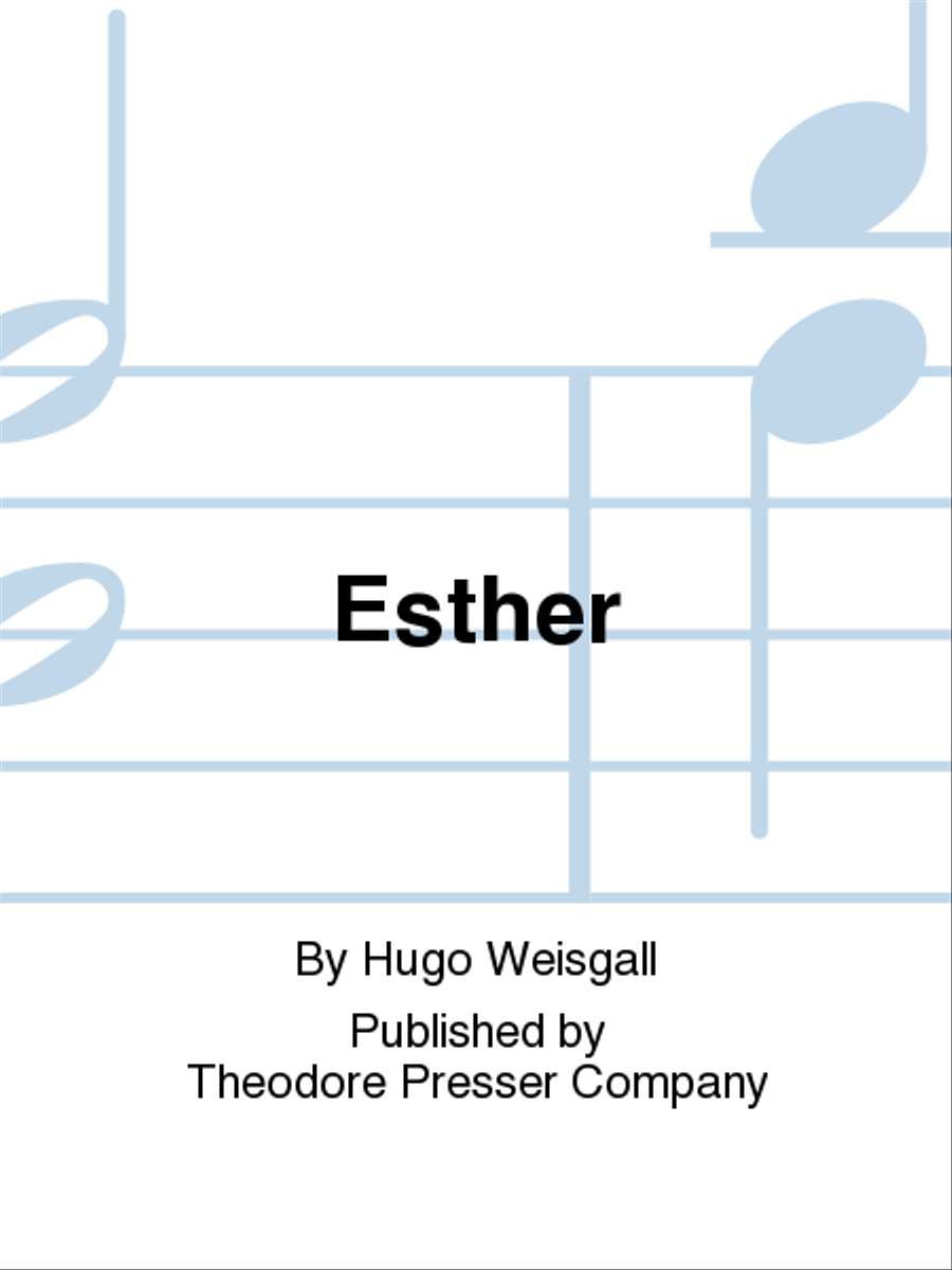Clearance: Weisgall: Esther vocal score