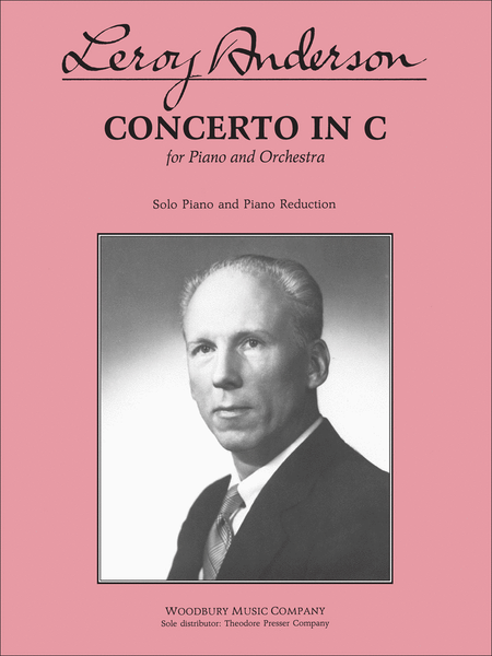 Anderson Concerto in C For Piano and Orchestra