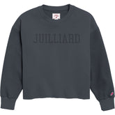 Sweatshirt: Juilliard Reverse Fleece Oversized Midi Embossed