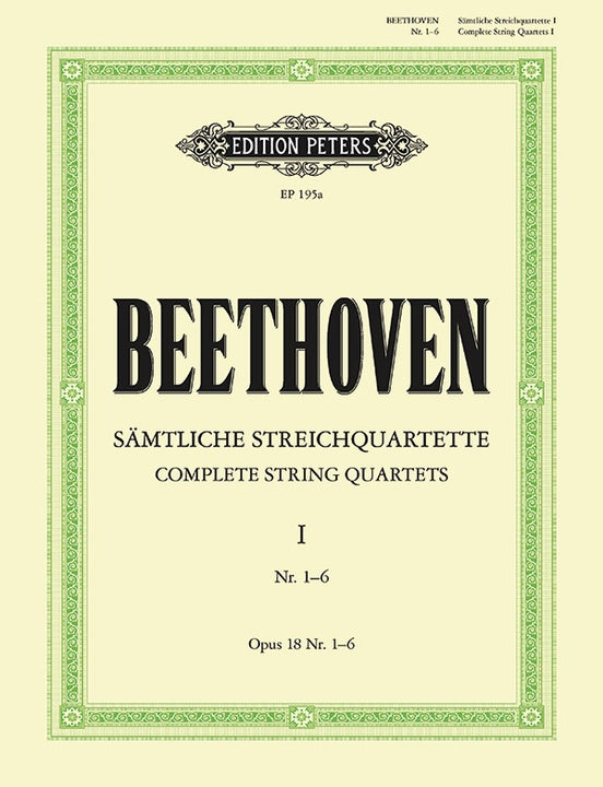 Beethoven String Quartets Vol. 1 (Op. 18)