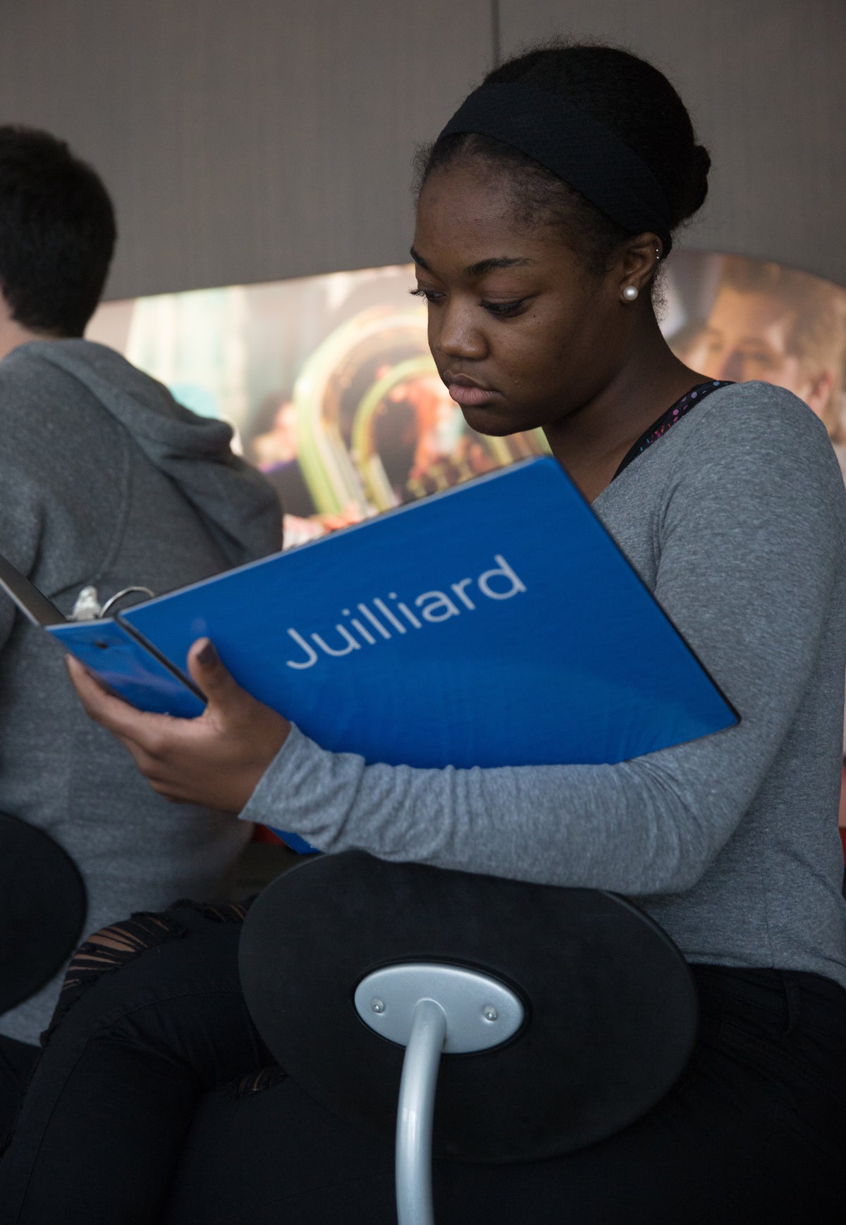 Binder: Juilliard 1" -- 3-Ring Binder, centered logo