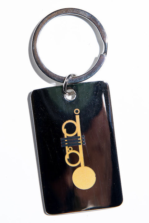 Clearance: Metal Keychain: Juilliard Icons