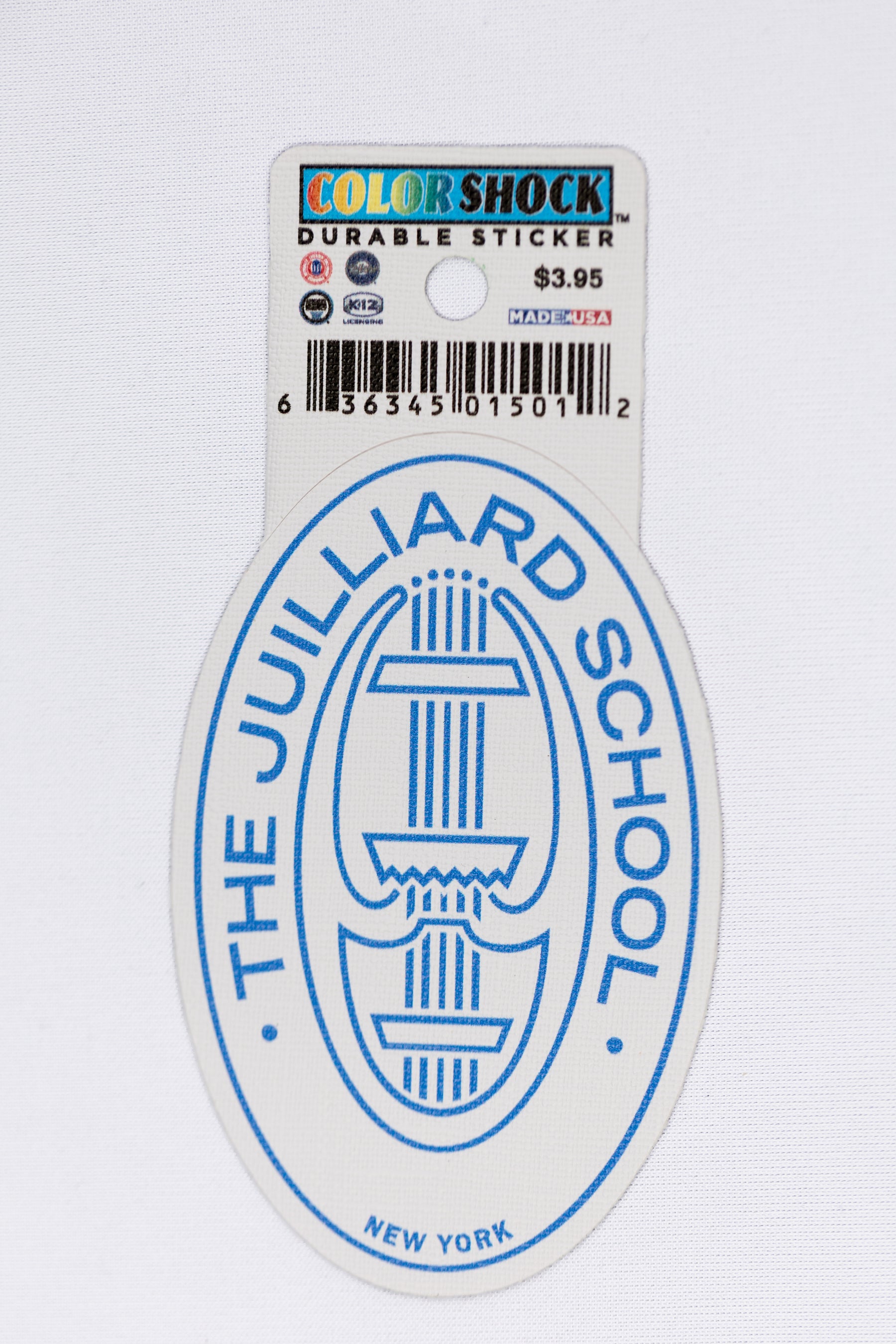 Decal: Juilliard Durable Seal Sticker