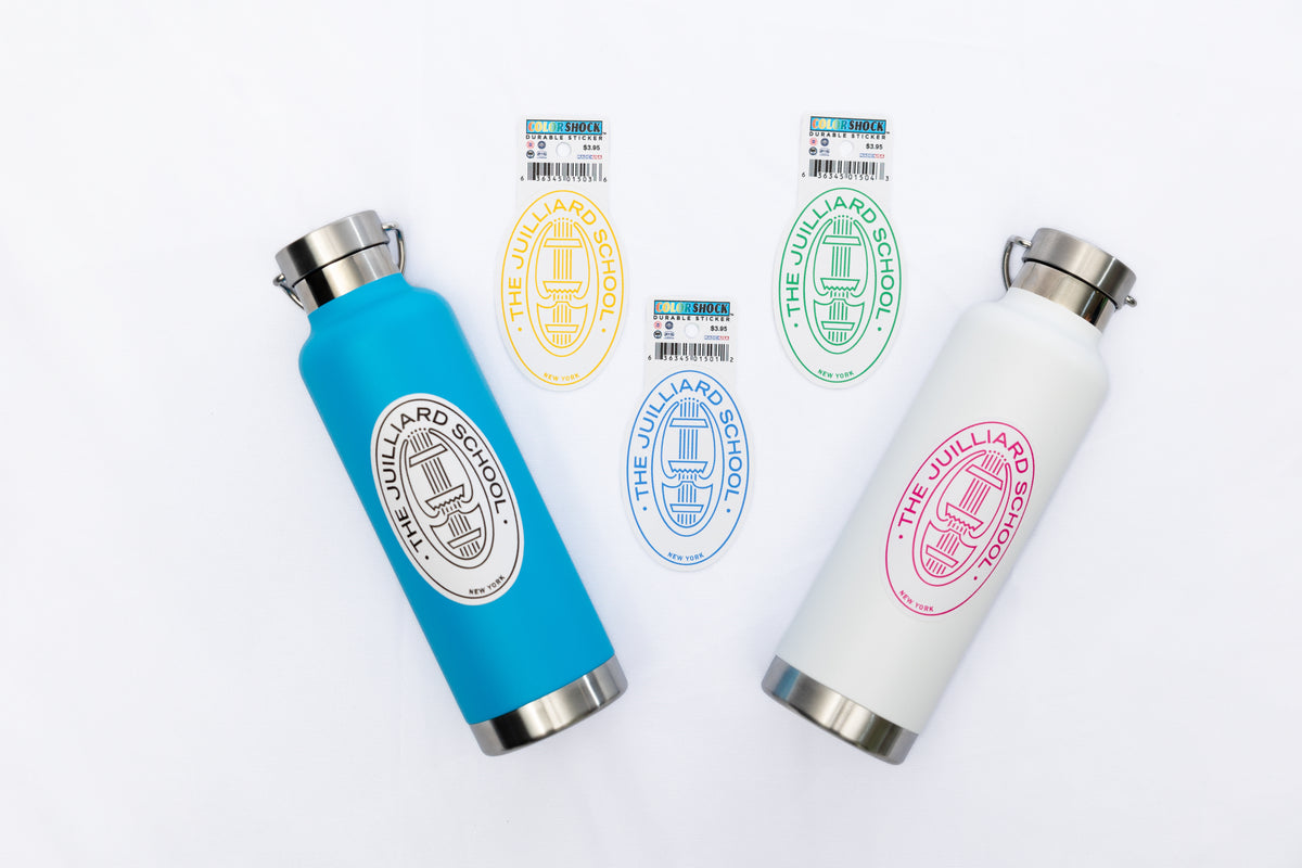 Keychain: Juilliard Basic Plastic Key Ring with Seal logo