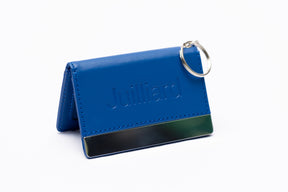 Keychain: Leatherette Landscape Wallet + ID window + Mirror edge