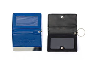 Keychain: Leatherette Landscape Wallet + ID window + Mirror edge