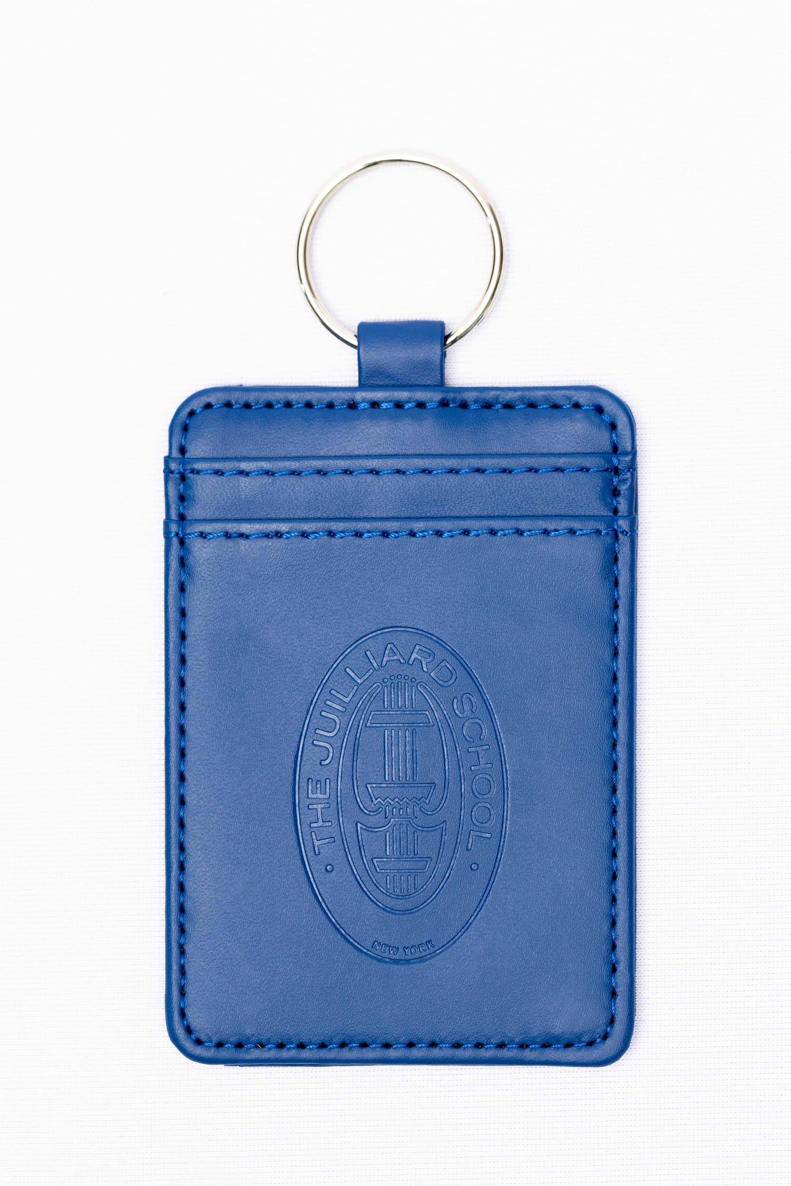 Keychain: Leatherette Vertical ID Holder Keytag