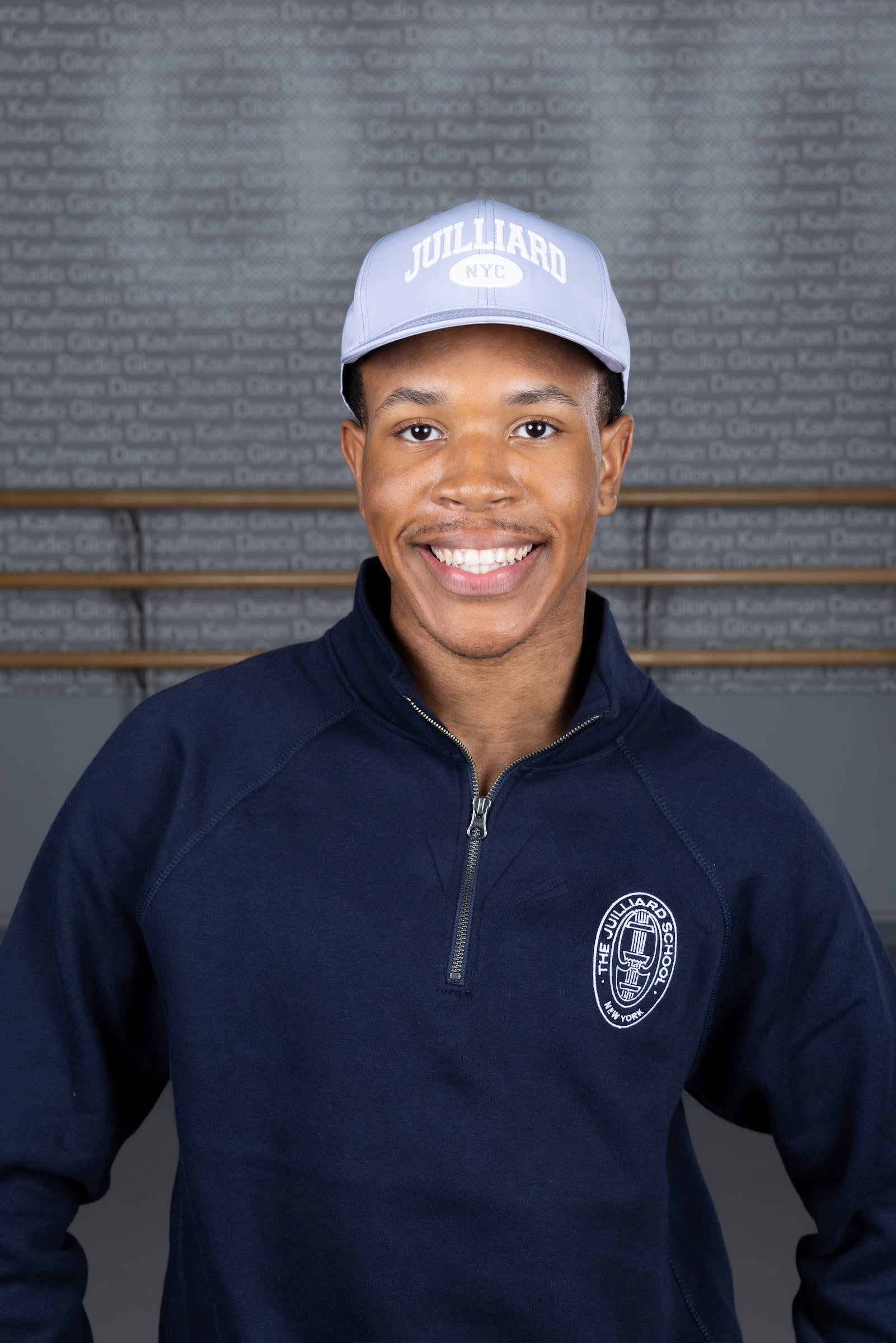 Cap: Juilliard Arch Logo / NYC Scuba-Knit Cap