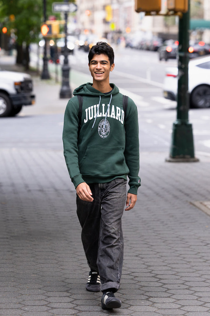 Clearance: Sweatshirt: Embroidered Hooded (Green)