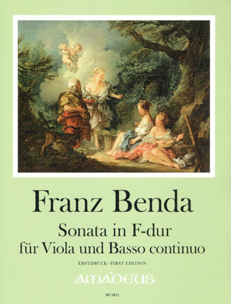 Benda Sonata in F Major for Viola