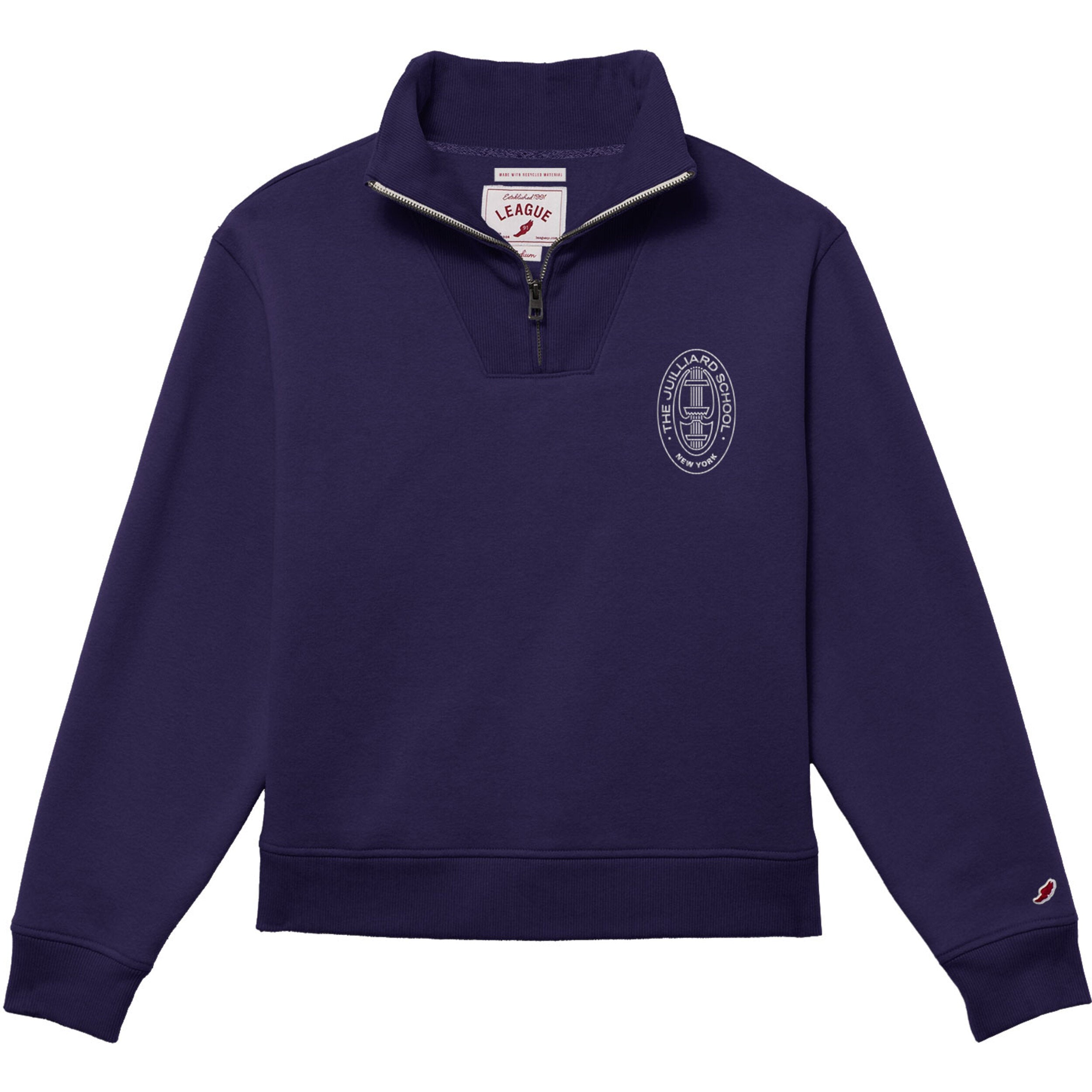 ジュビリー Sweatshirt: 1991 Women's Quarter Zip Fleece | Juilliard Store