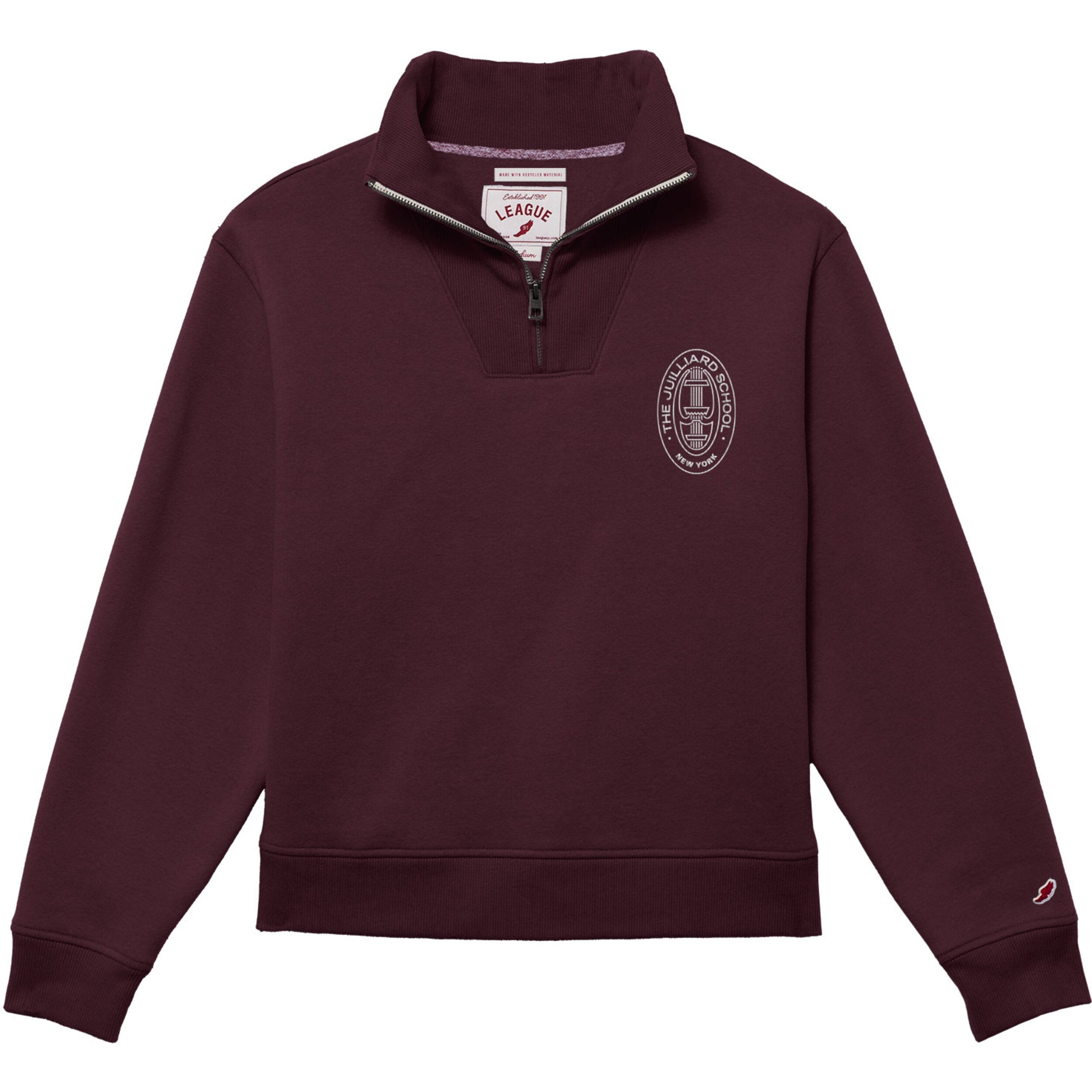 Clearance: Sweatshirt: 1991 Women's Quarter Zip Fleece