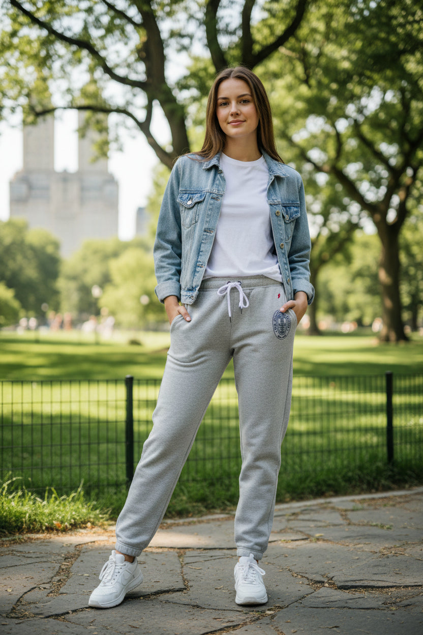 Clearance: Sweatpants: 1991 Joggers with Embroidered Seal
