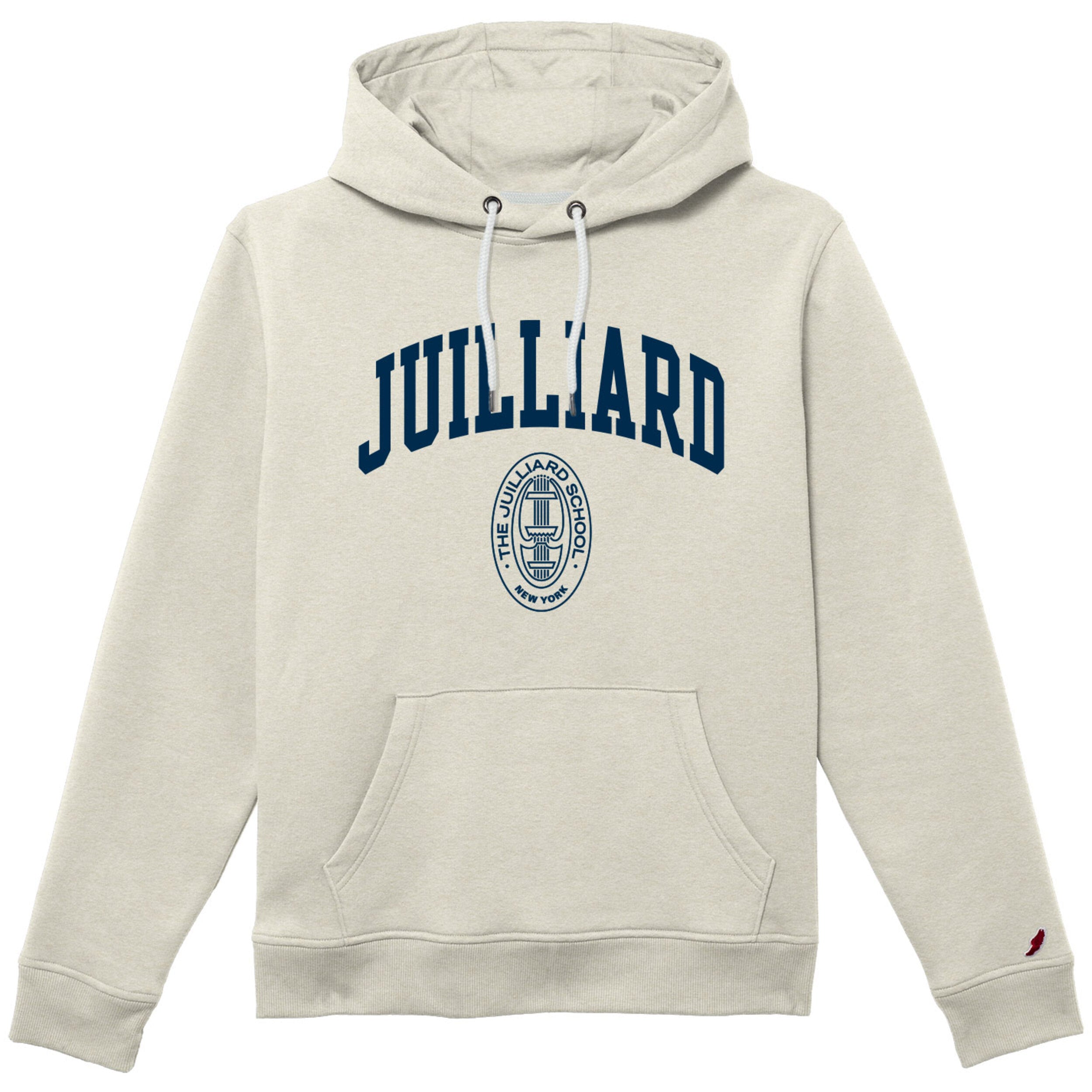 ［L］Sleeve Embroidery Hooded Sweatshirt Sweatshirt: 1991 Embroidered Hood | Juilliard Store